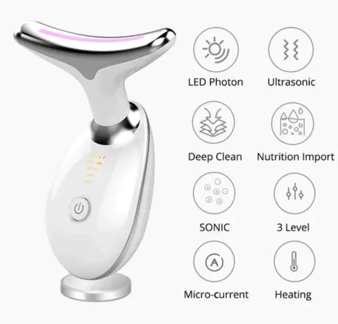 Led Light Facial Massager